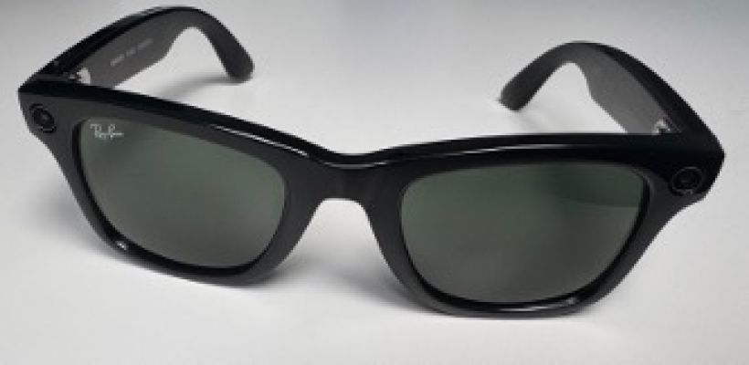 Ray-Ban „Meta“ Smart Glasses (Sonnenbrille mit Kameras)